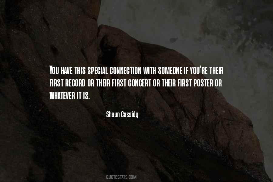 Special Connection With Someone Quotes #1867234
