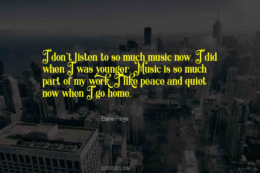 Music Peace Quotes #1843826