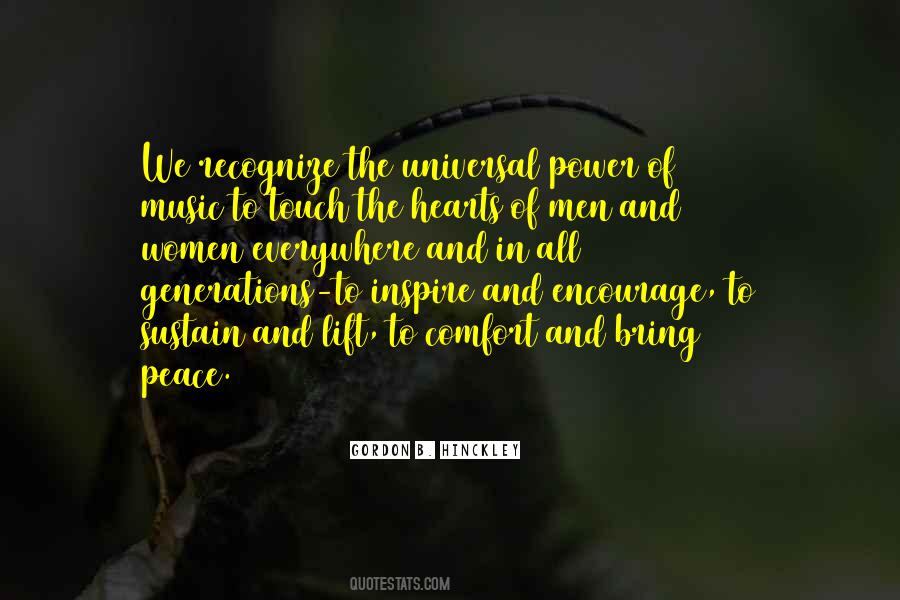 Music Peace Quotes #450716