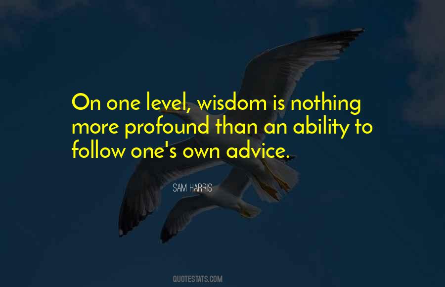Level One Quotes #1301547