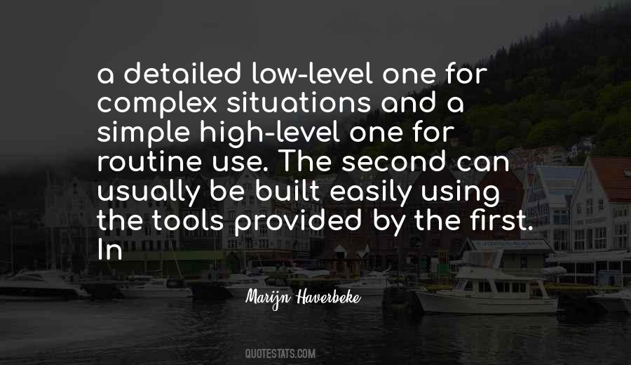 Level One Quotes #350450