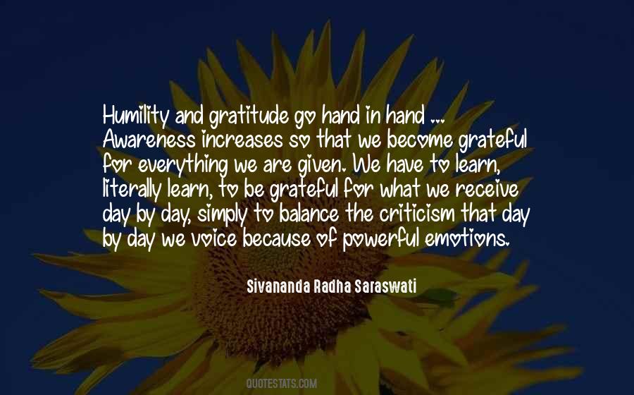 Simply Grateful Quotes #140366