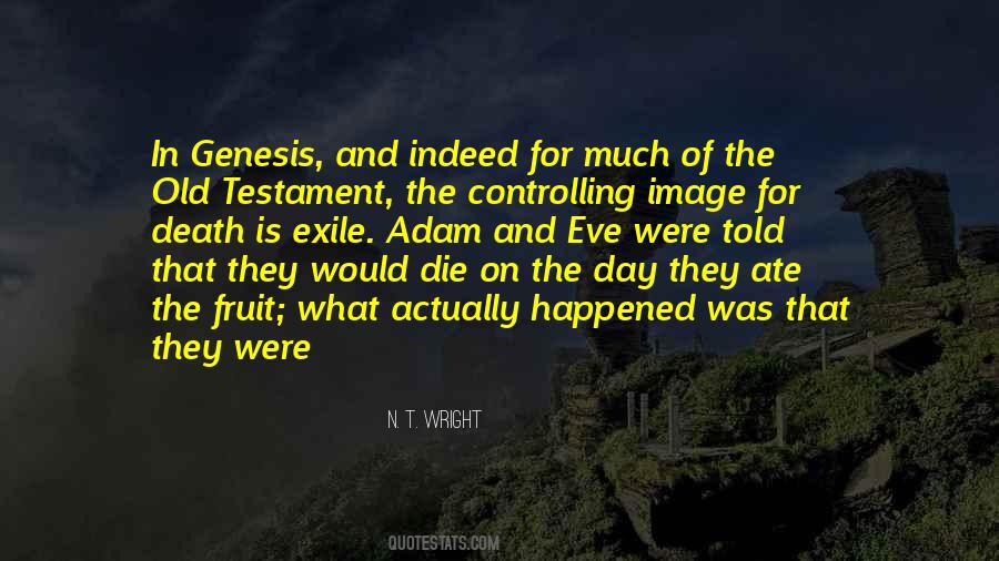 Genesis Adam And Eve Quotes #1290131