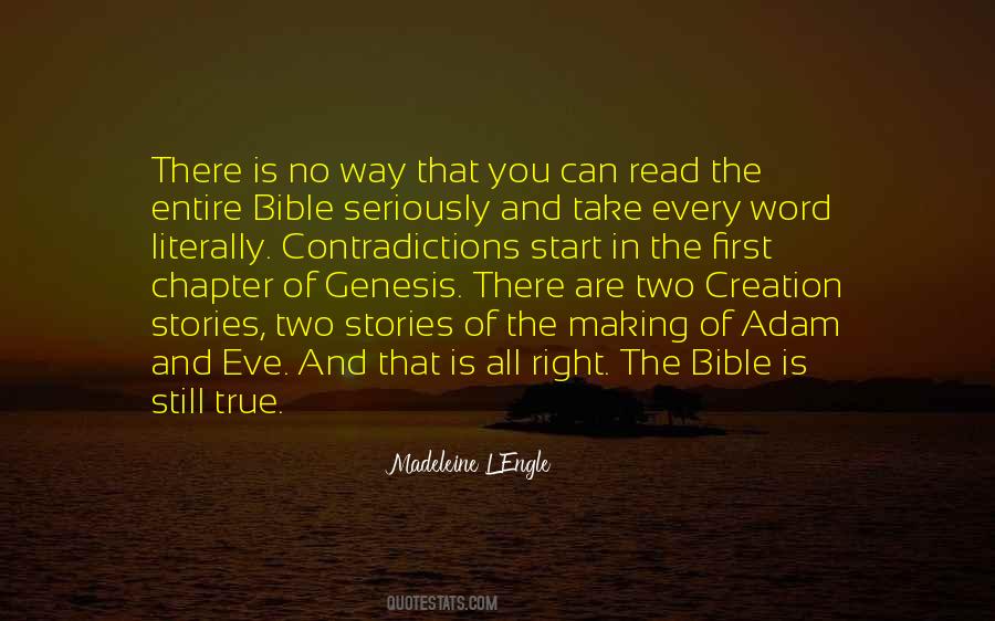 Genesis Adam And Eve Quotes #988591