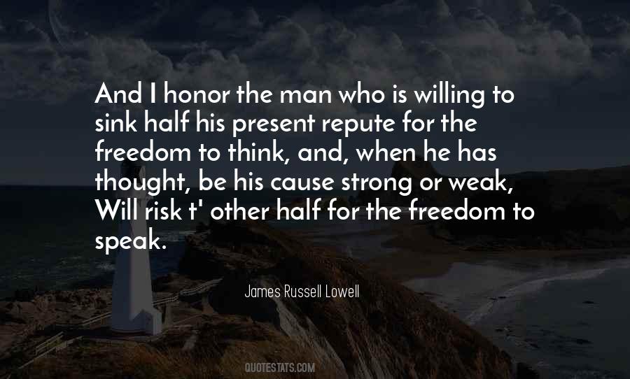 Strong Freedom Quotes #1508950