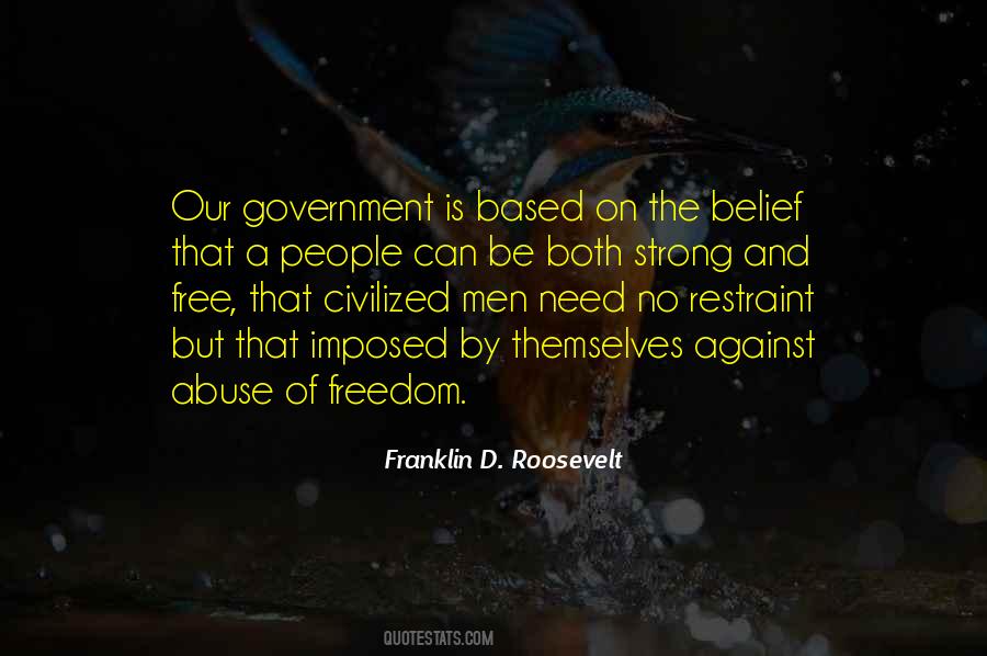 Strong Freedom Quotes #368693