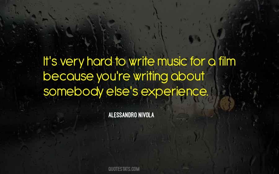Music Experience Quotes #1758941