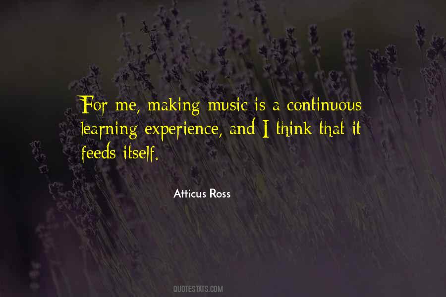 Music Experience Quotes #222041