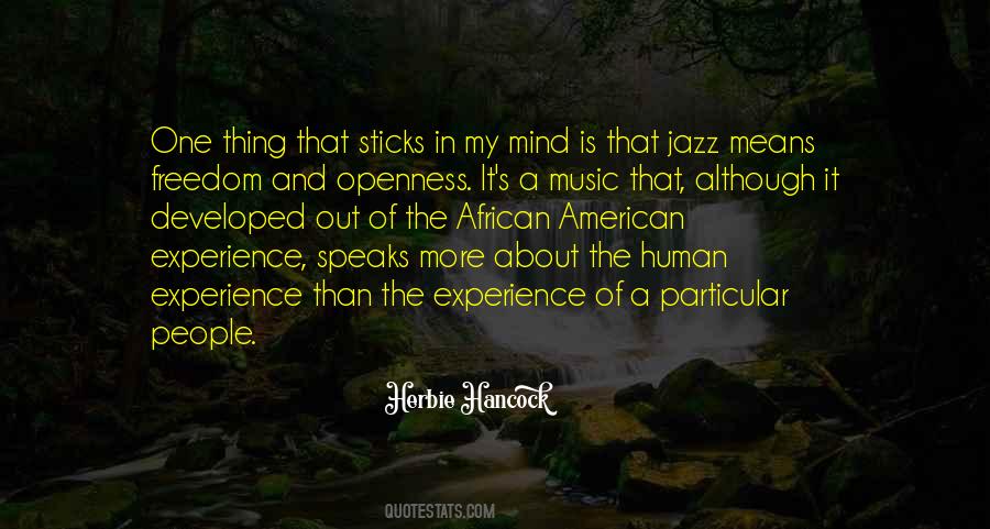 Music Experience Quotes #89191