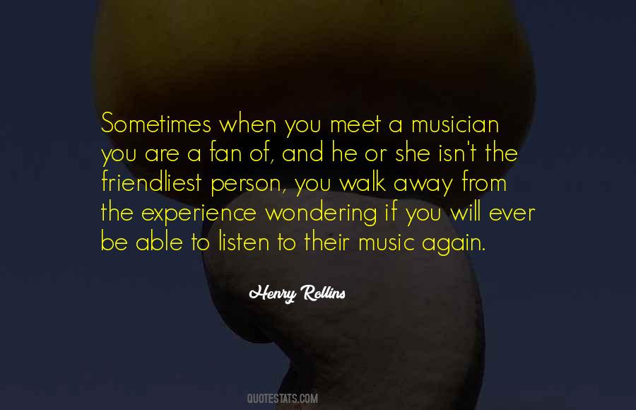 Music Experience Quotes #958647