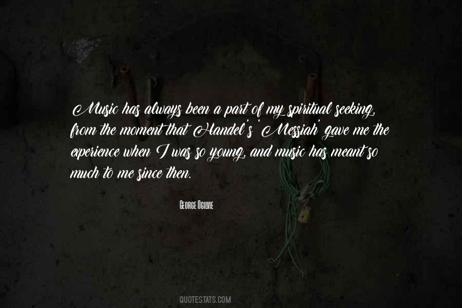 Music Experience Quotes #978370