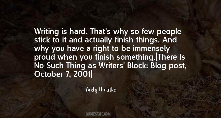Why Is It So Hard Quotes #606876