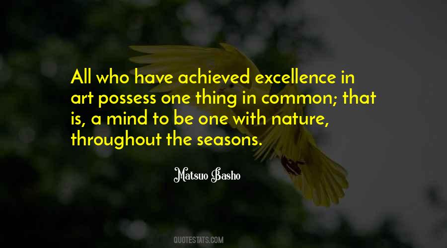 Excellence Is Achieved Quotes #1202169