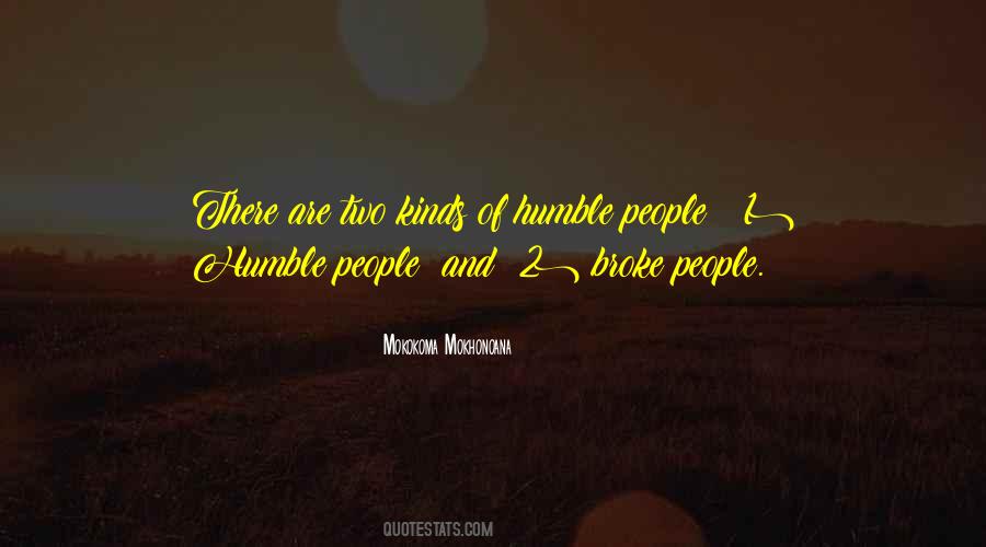 Quotes About Humble People #1274318