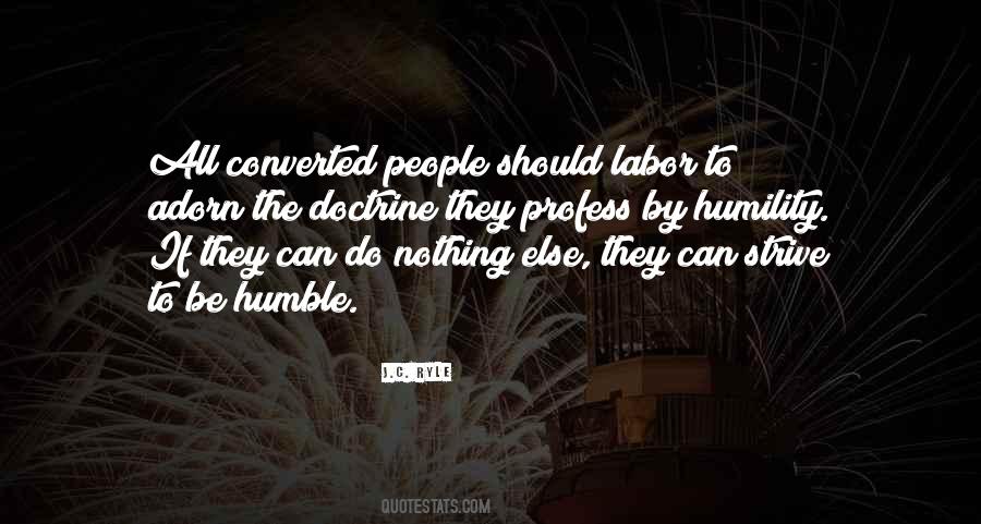 Quotes About Humble People #812489