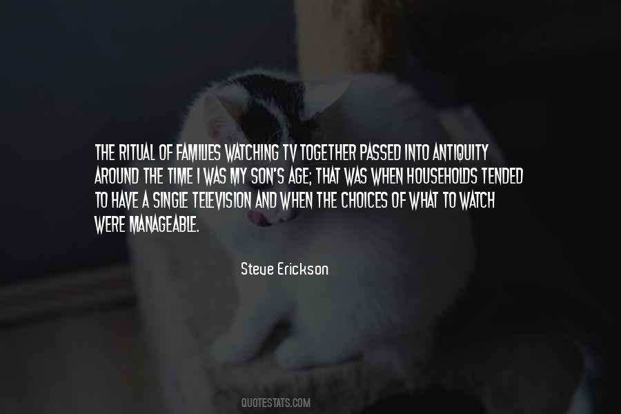 Watching Tv Together Quotes #1270711