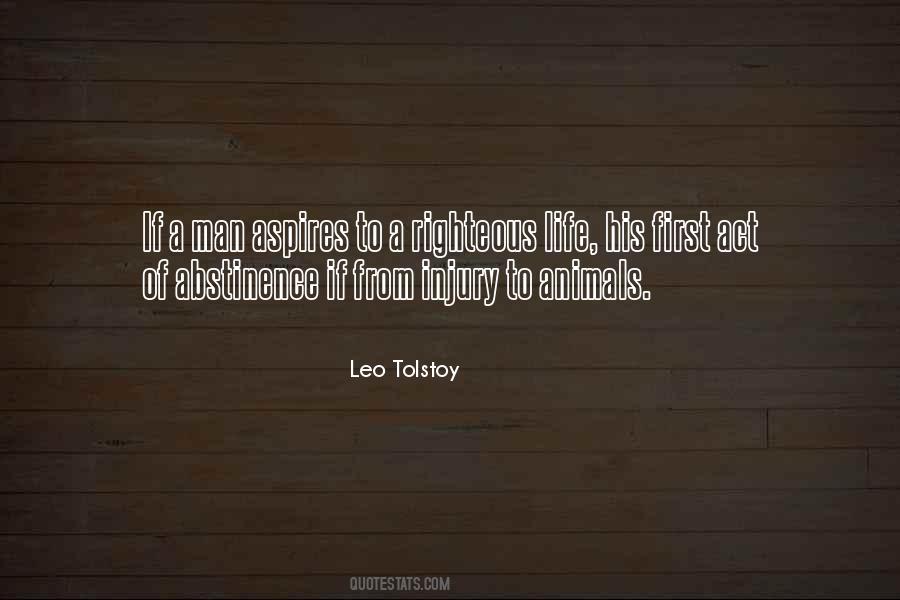 Righteous Life Quotes #1384611
