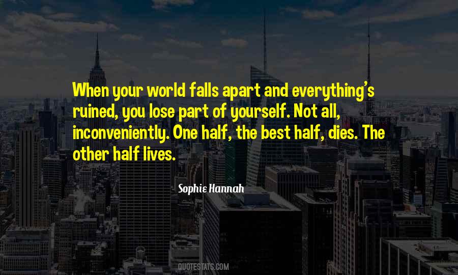 Sometimes You Lose Everything Quotes #126542