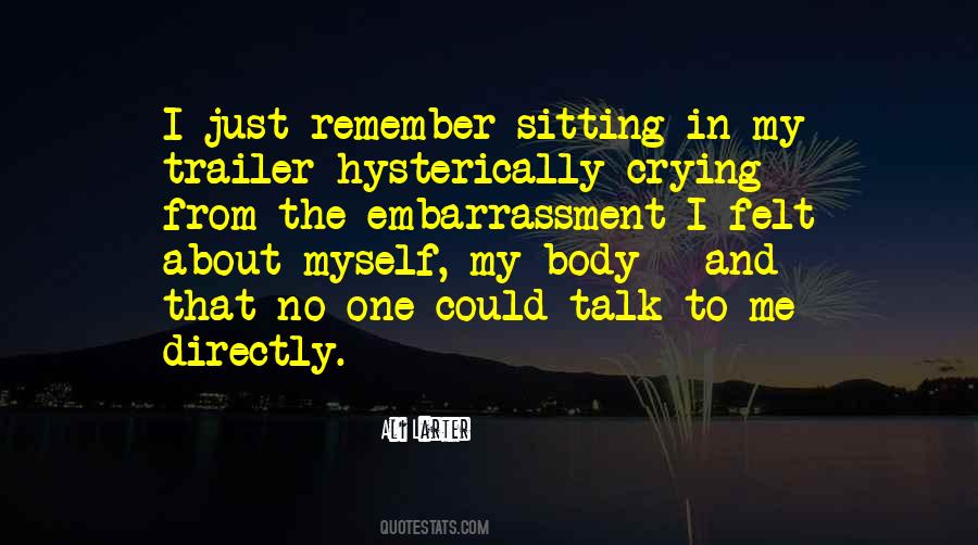 I Talk To Myself Quotes #295184