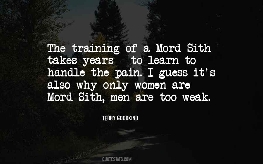 Pain Training Quotes #1696904