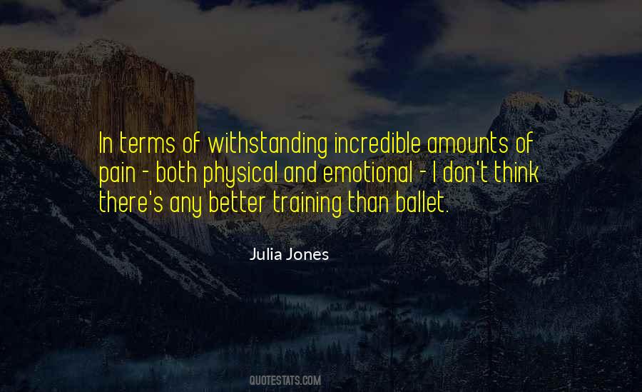 Pain Training Quotes #94603