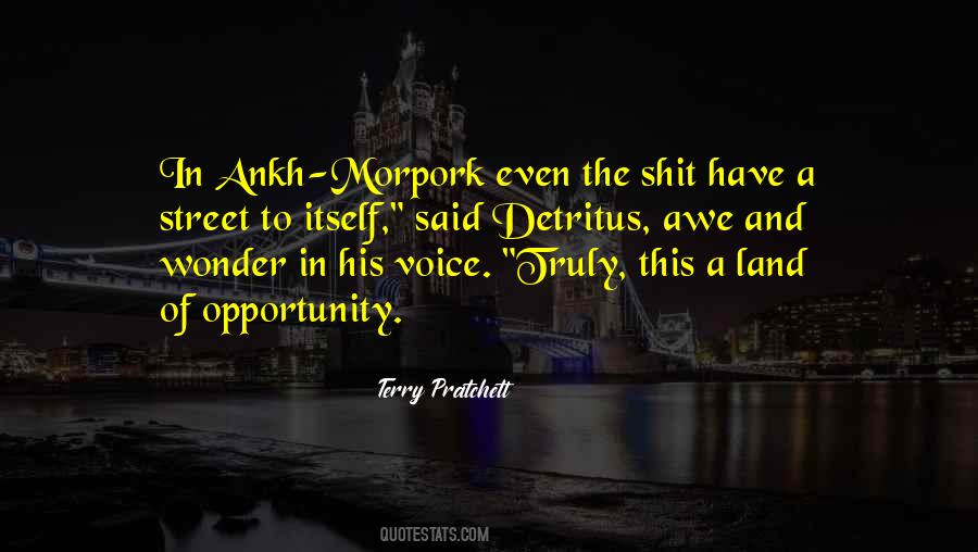 Quotes About The Land Of Opportunity #926186