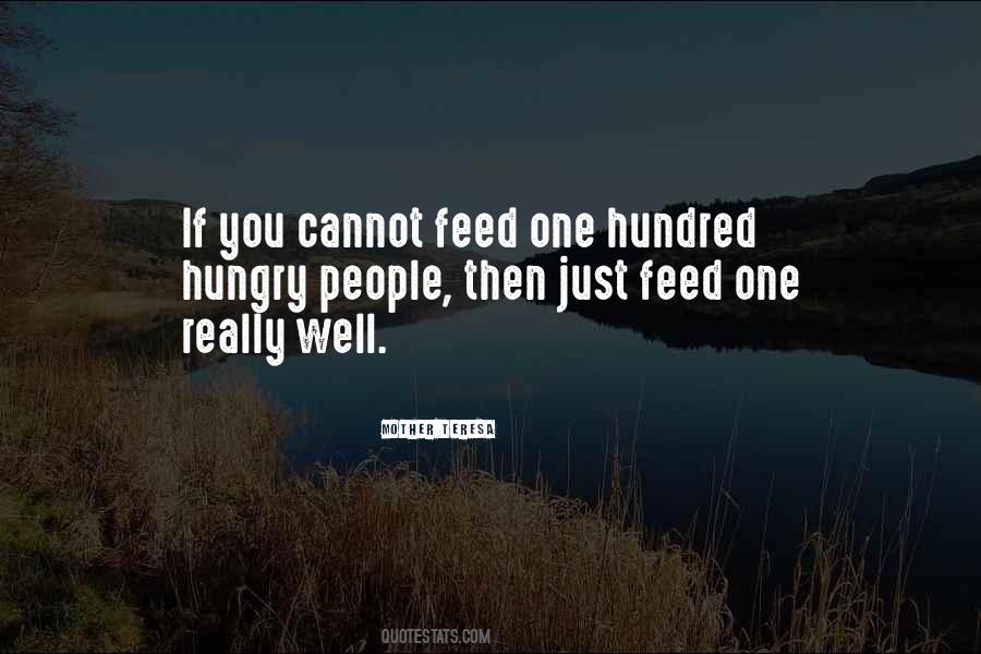 Feed One Quotes #441407