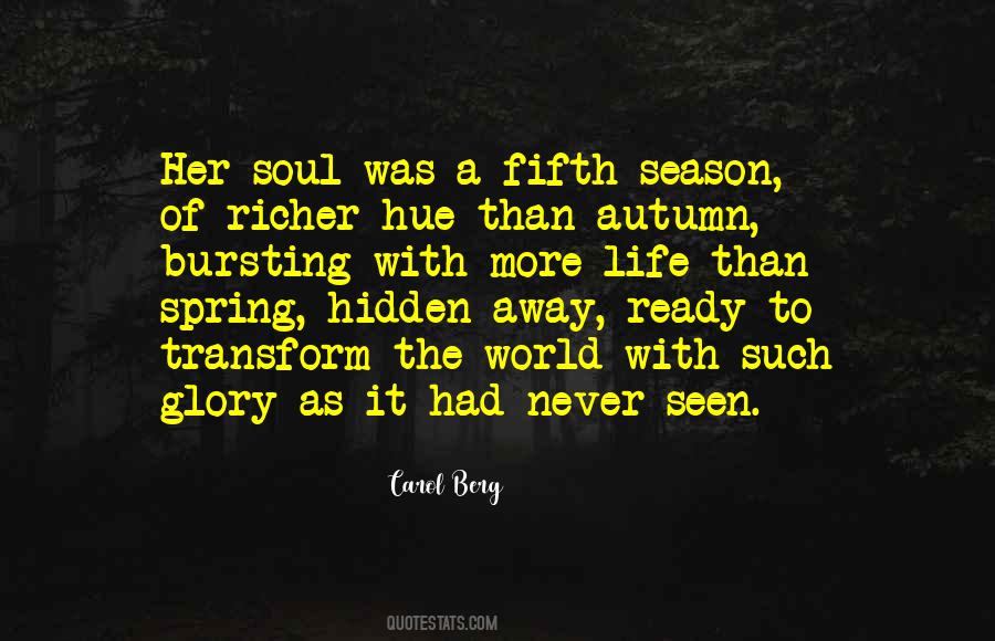 Season Of Life Quotes #1279140