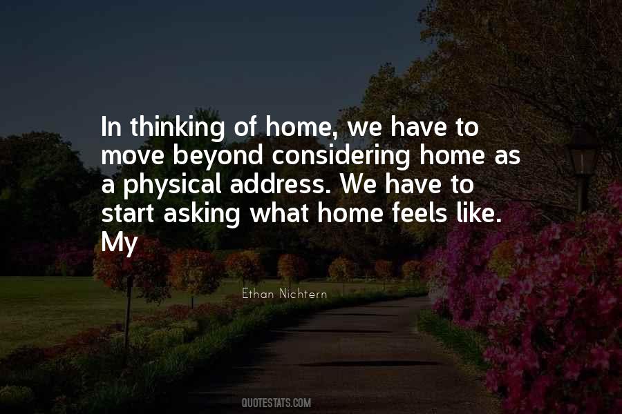 What Home Feels Like Quotes #281343