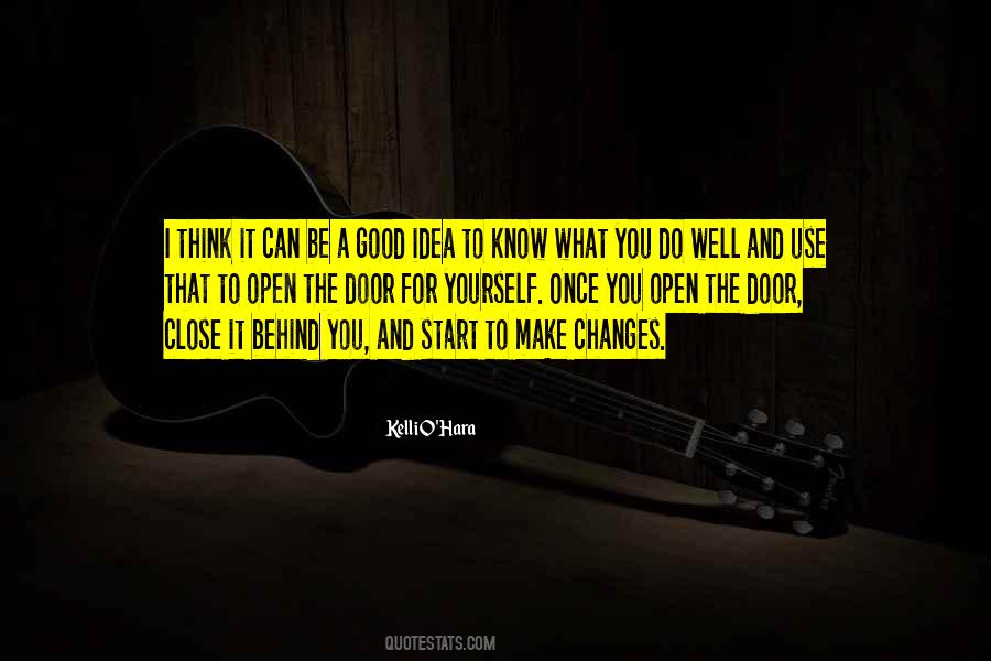 Close A Door Quotes #942022