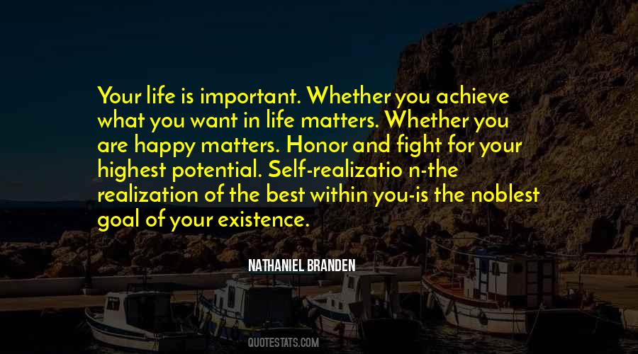 Your Existence Matters Quotes #1573912