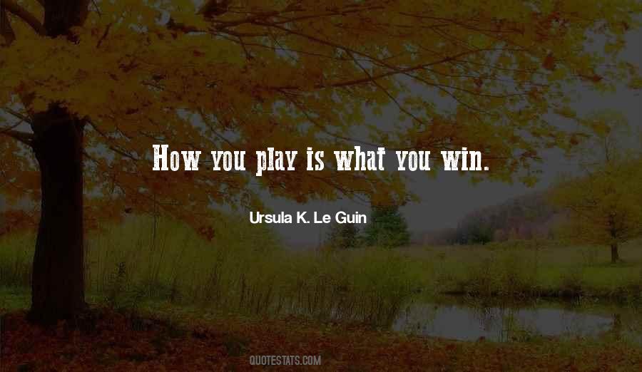 The Only Way To Win Is Not To Play Quotes #59823