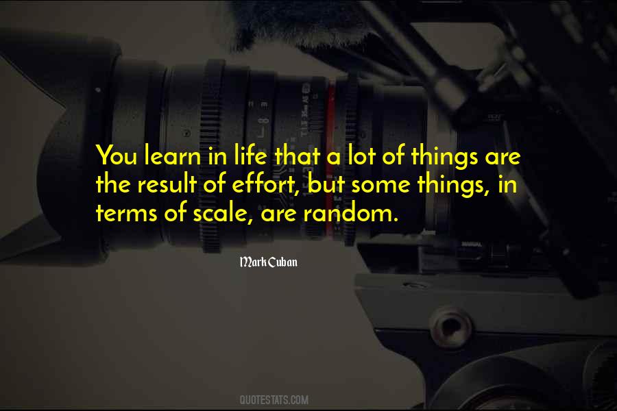 You Learn In Life Quotes #1495749