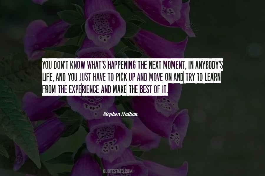 You Learn In Life Quotes #342668