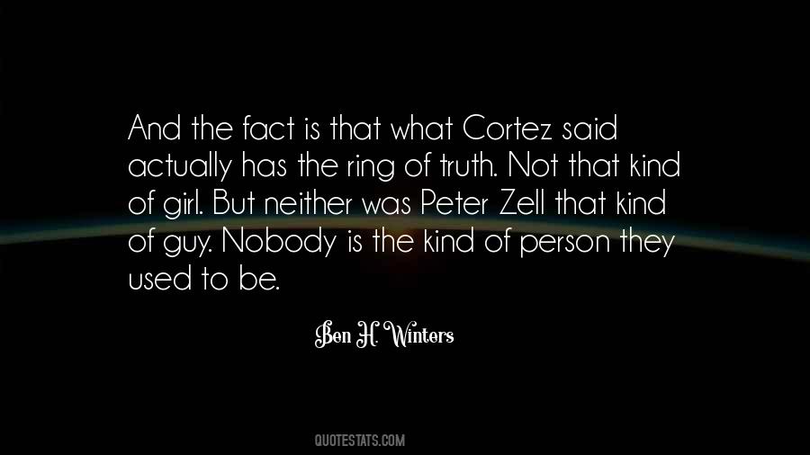 Truth And Fact Quotes #1255113