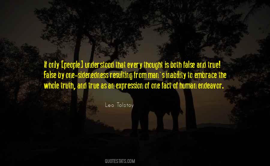 Truth And Fact Quotes #1357422