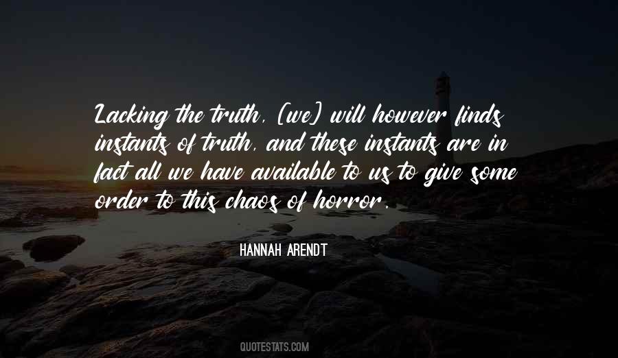 Truth And Fact Quotes #13913