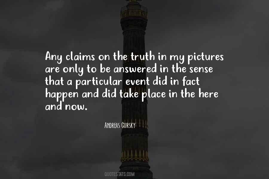 Truth And Fact Quotes #480591