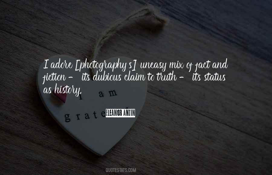 Truth And Fact Quotes #633857