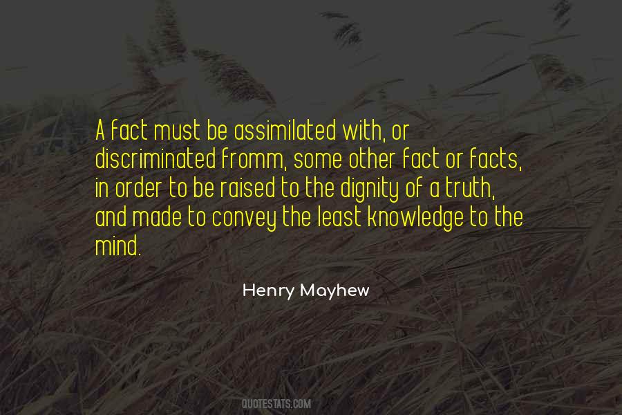 Truth And Fact Quotes #661728