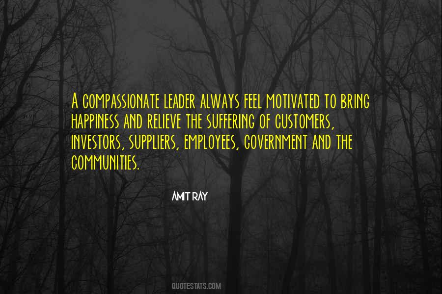 Compassion Leadership Quotes #826777