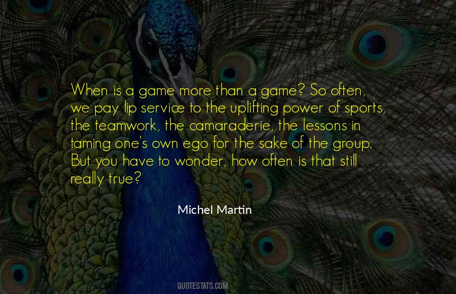 Power Of Sports Quotes #1077965