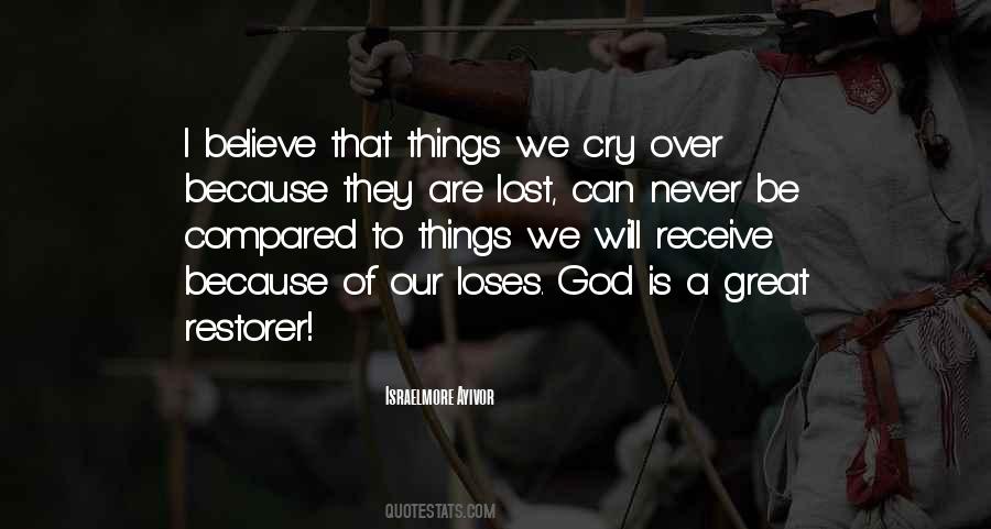 I Can Never Lose Quotes #460726
