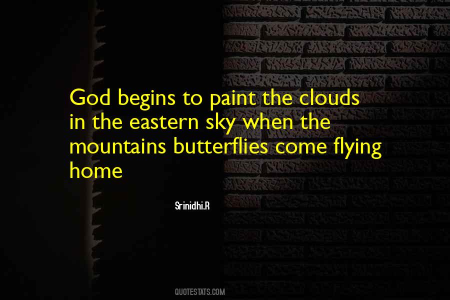 Flying Clouds Quotes #999911