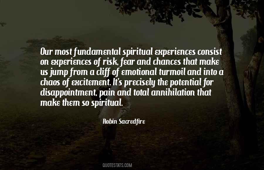 Excitement And Fear Quotes #1636751
