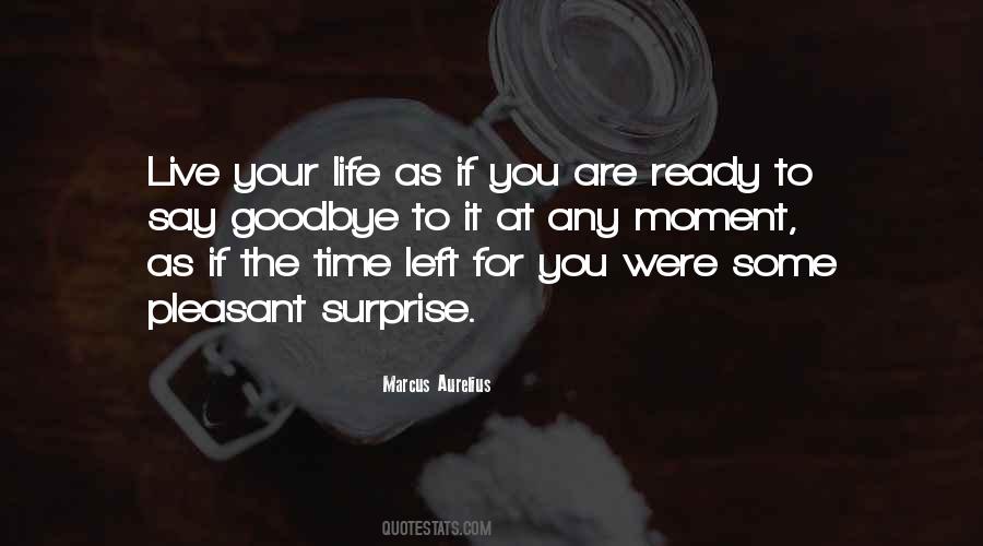 Life Has Many Surprises Quotes #109866