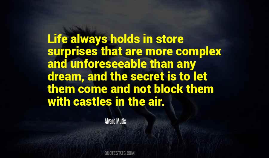 Life Has Many Surprises Quotes #263363