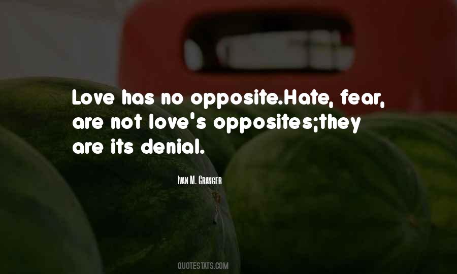 Love No Hate Quotes #67308
