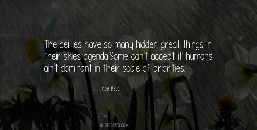 Quotes About Having Priorities #118344