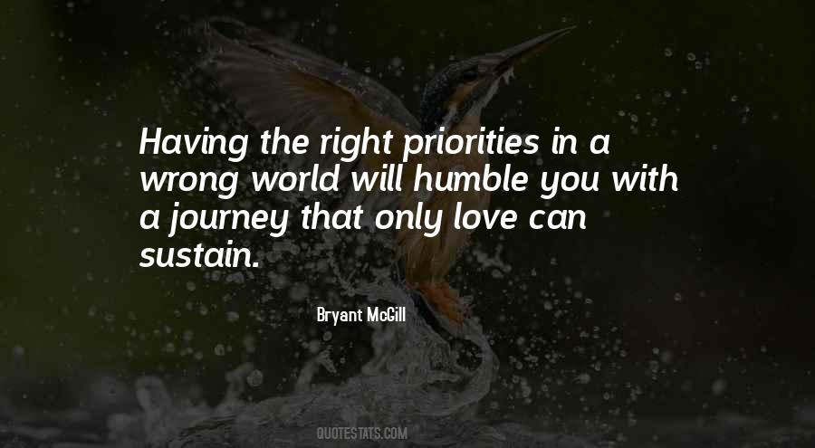 Quotes About Having Priorities #422484